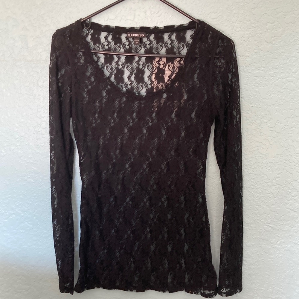 Express Lace Top size S